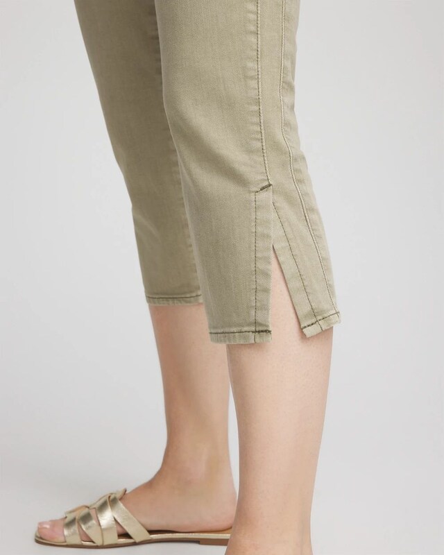19 Pull-on Capri Jeans - image 4